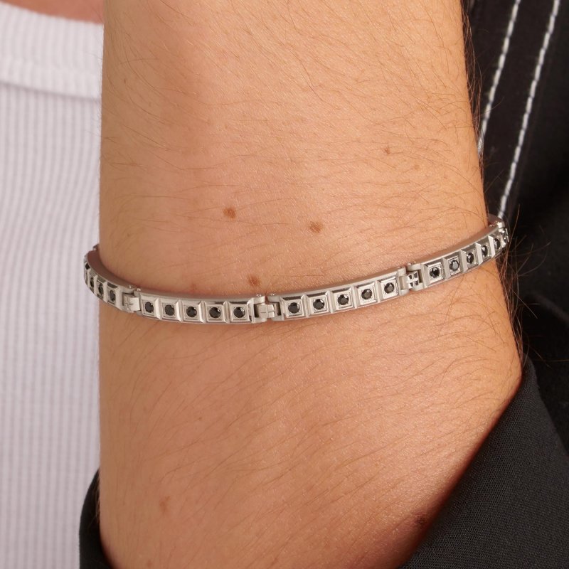 Brosway - Bracciale Forge - Acciaio - Cristalli