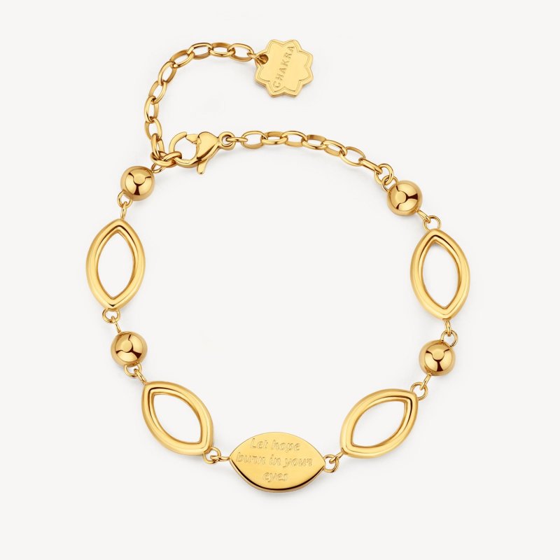 Brosway - Bracciale Chakra Mistici - Acciaio - Oro