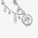 Brosway - Collana Chakra Mistici - Acciaio - Cristalli