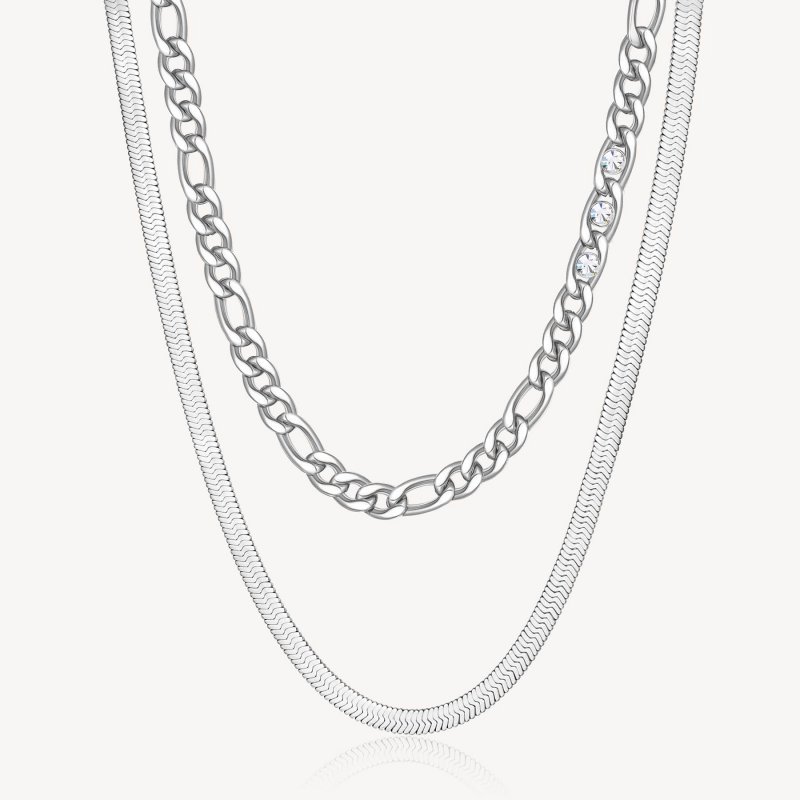 Brosway - Collana Symphonia - Acciaio - Cristalli
