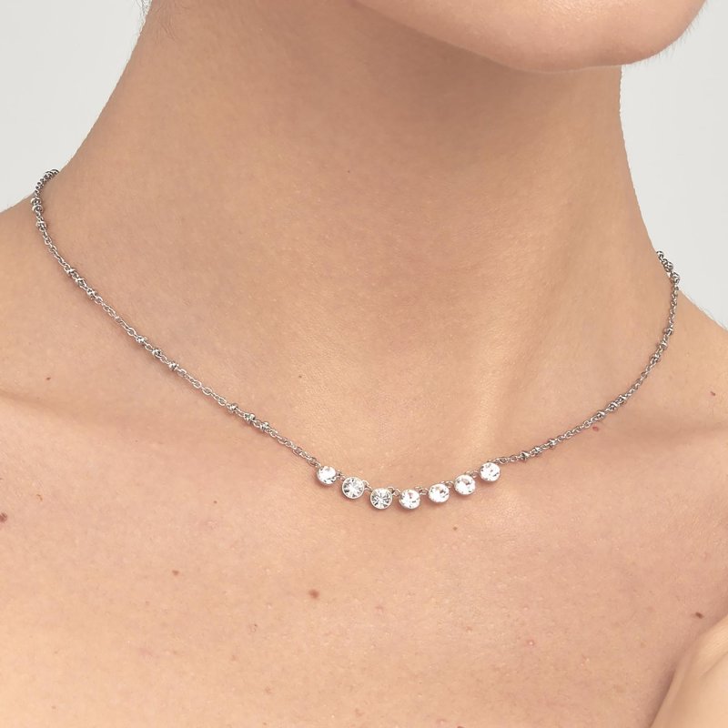 Brosway - Collana Symphonia - Acciaio - Cristalli
