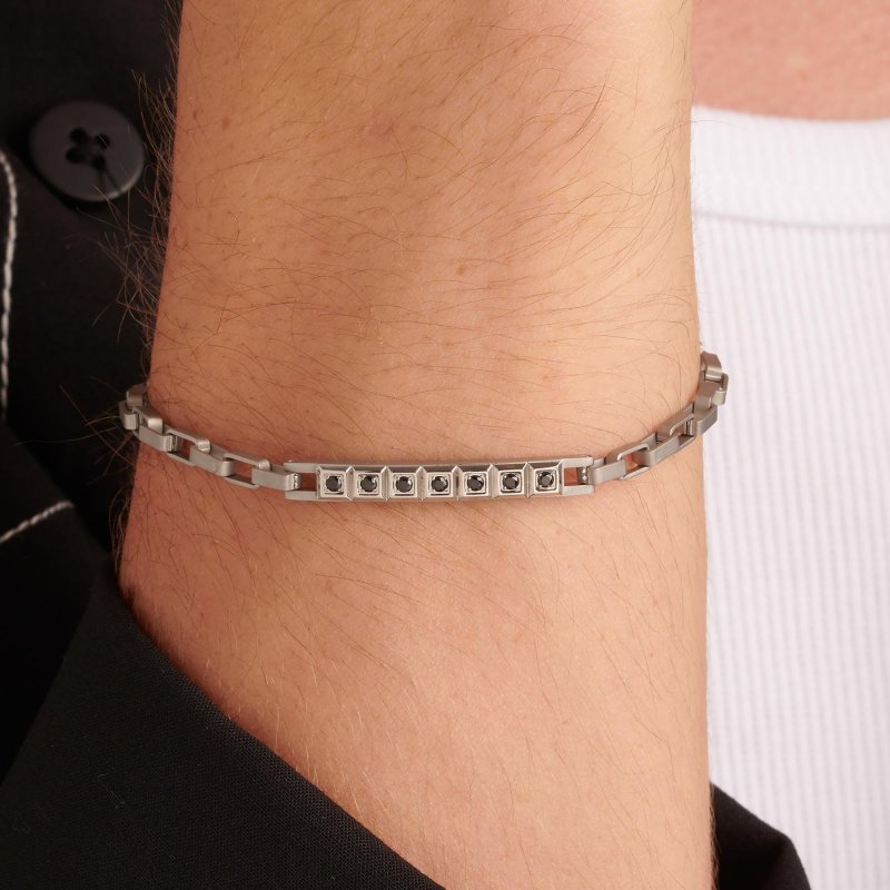 Brosway - Bracciale Forge - Acciaio - Cristalli