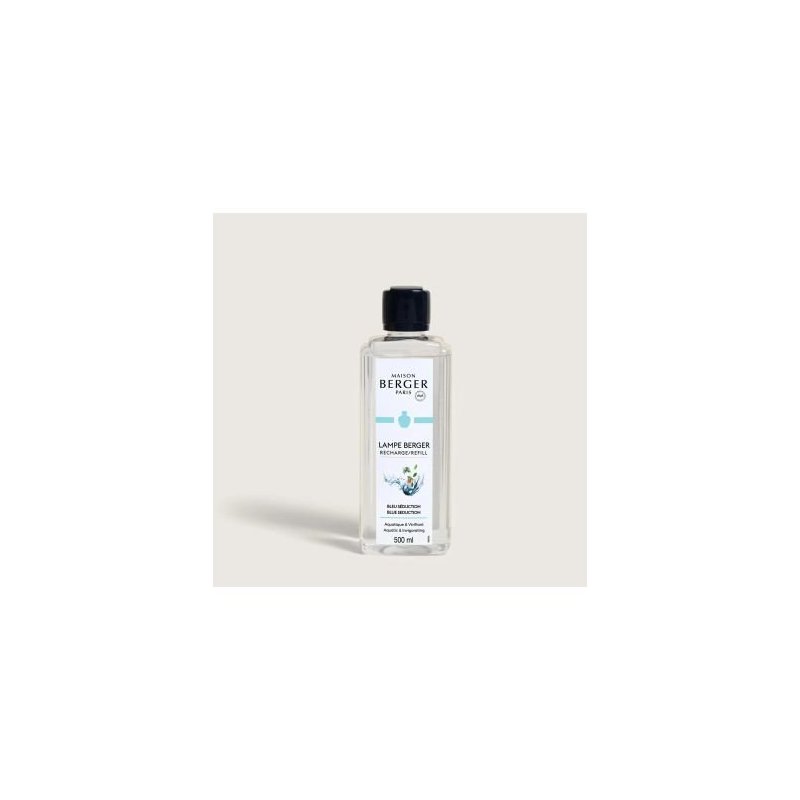 Lampe Berger - Bleu Séduction - Ricarica 500Ml - Freschezza