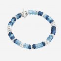 Dodo - Bracciale Rondelle - Argento - Plastica Riciclata