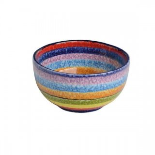 Modigliani - Pop Righe Coppetta - Ceramica Dipinta