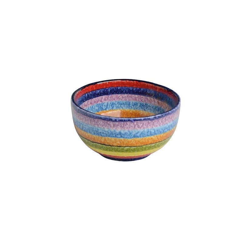 Modigliani - Pop Righe Coppetta - Ceramica Dipinta