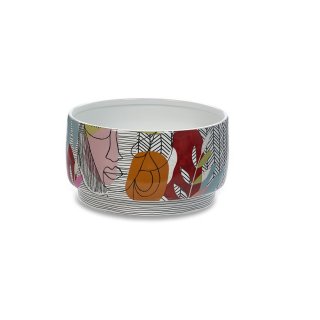Henriette - Coppa Sketch - Porcellana Multicolor