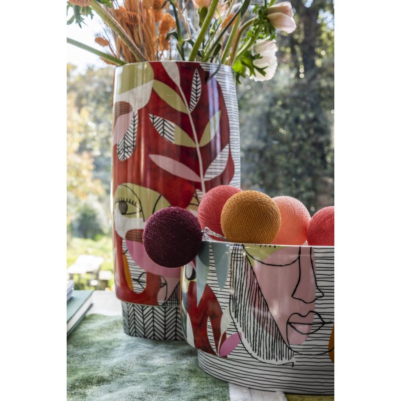 Henriette - Coppa Sketch - Porcellana Multicolor