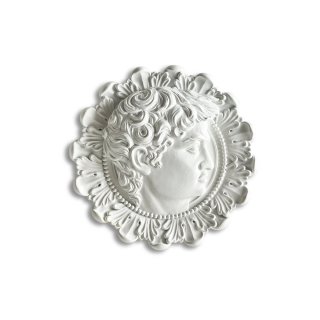 Henriette - Testa Di Moro - Resina - Bianco