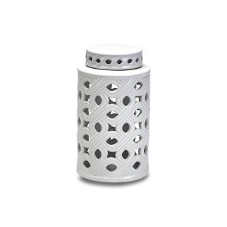 Henriette - Potiche Modell - Ceramica - Bianco