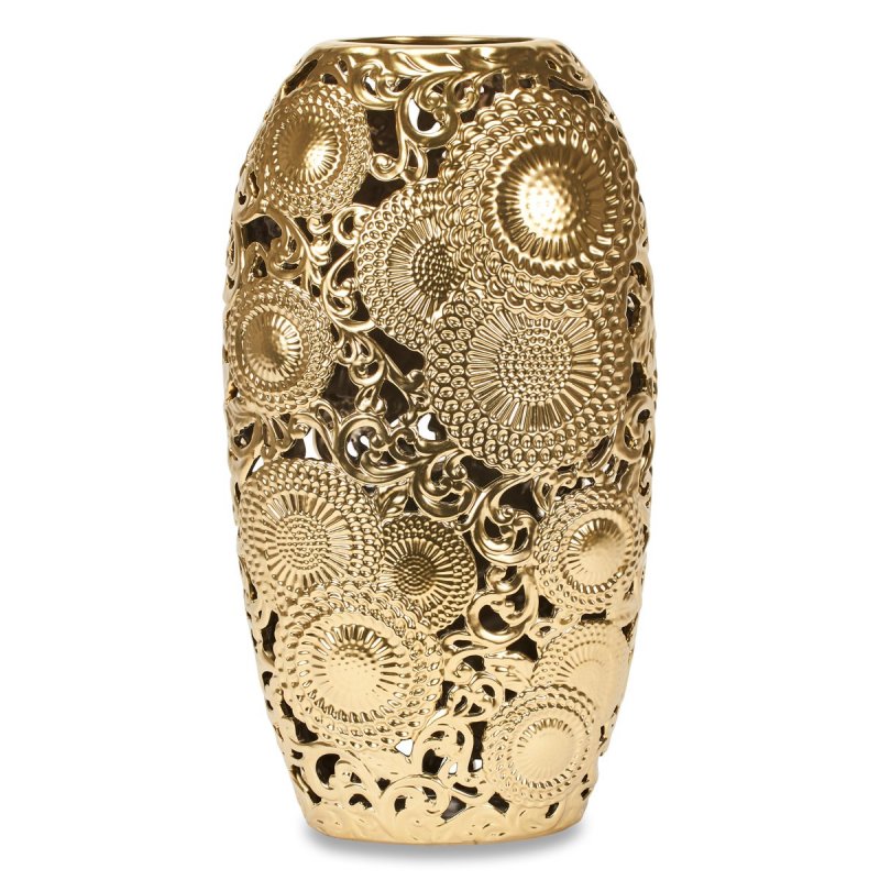 Henriette - Vaso Kyoto - Ceramica - Oro
