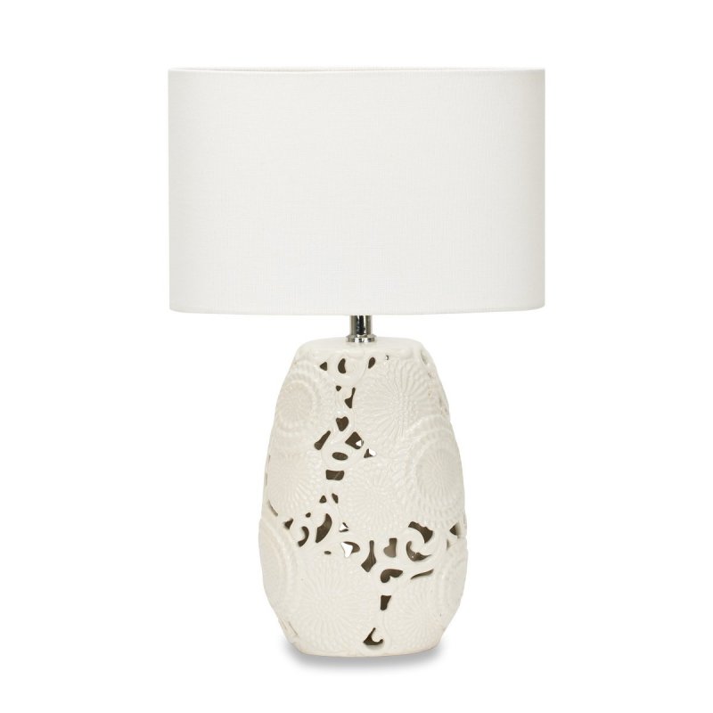 Henriette - Lampada - Ceramica - Bianco