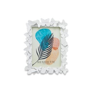 Henriette - Cornice Melitea - Resina - Bianco