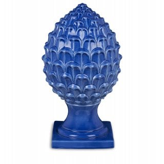 Henriette - Vaso Pigna - Porcellana - Blu