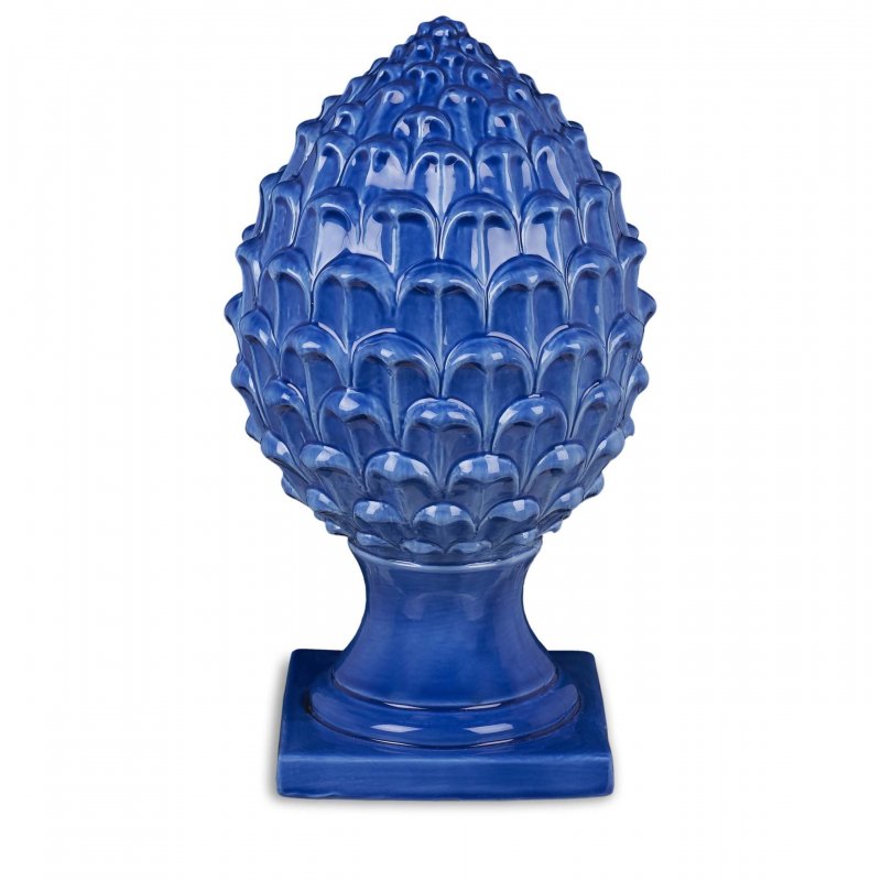 Henriette - Vaso Pigna - Porcellana - Blu