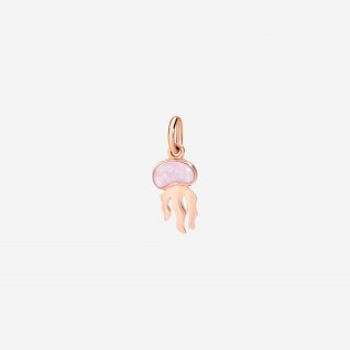 Dodo - Ciondolo Medusa - Oro Rosa - Smalto
