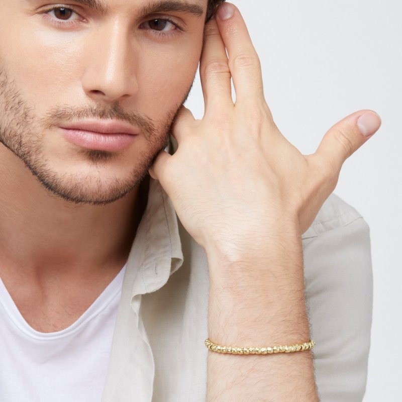 Dodo - Bracciale Granelli - Oro Giallo 18K