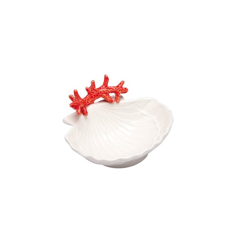 Love Tiffani - Vassoio Conchiglia - Cm17 - Ceramica