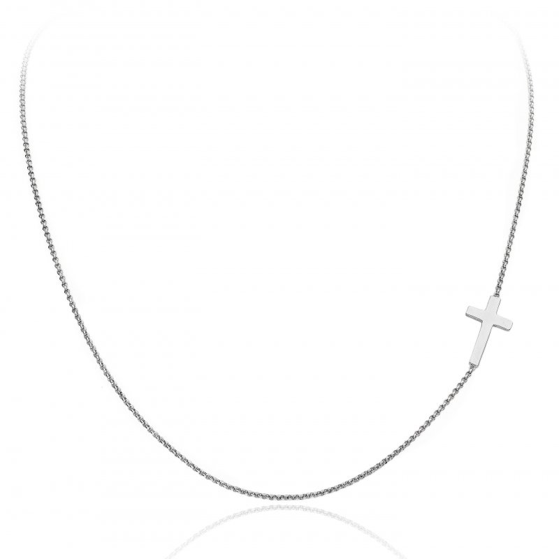 Amen - Collana Croce - Argento 925 - Donna
