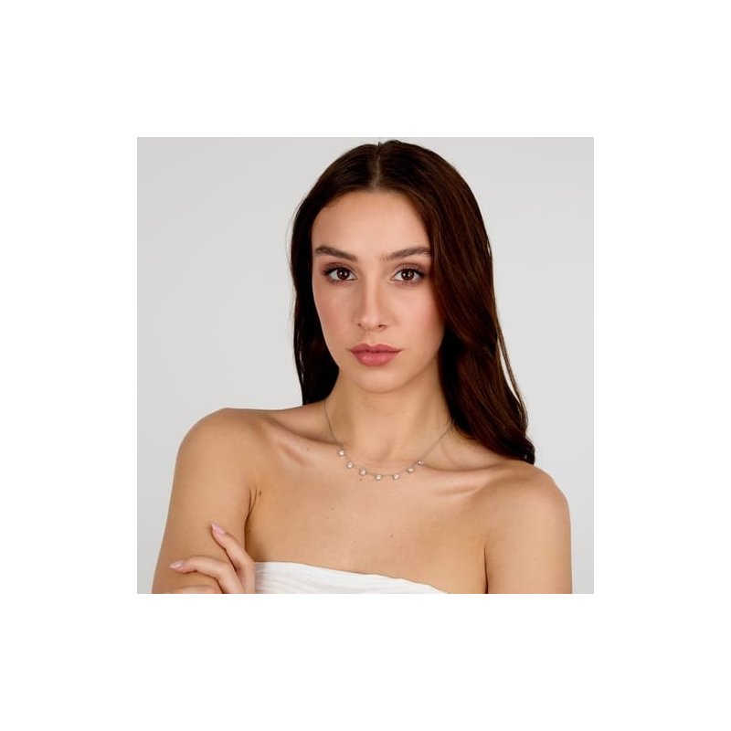 Morellato - Collana Tesori - Argento - Zirconi