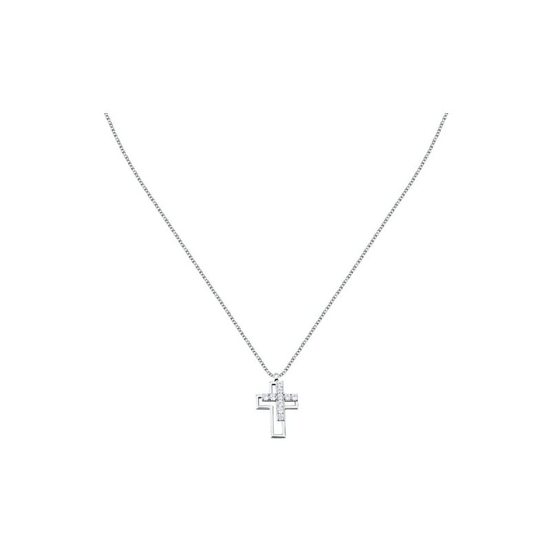 Morellato - Collana Tennis Uomo - Argento Zirconi