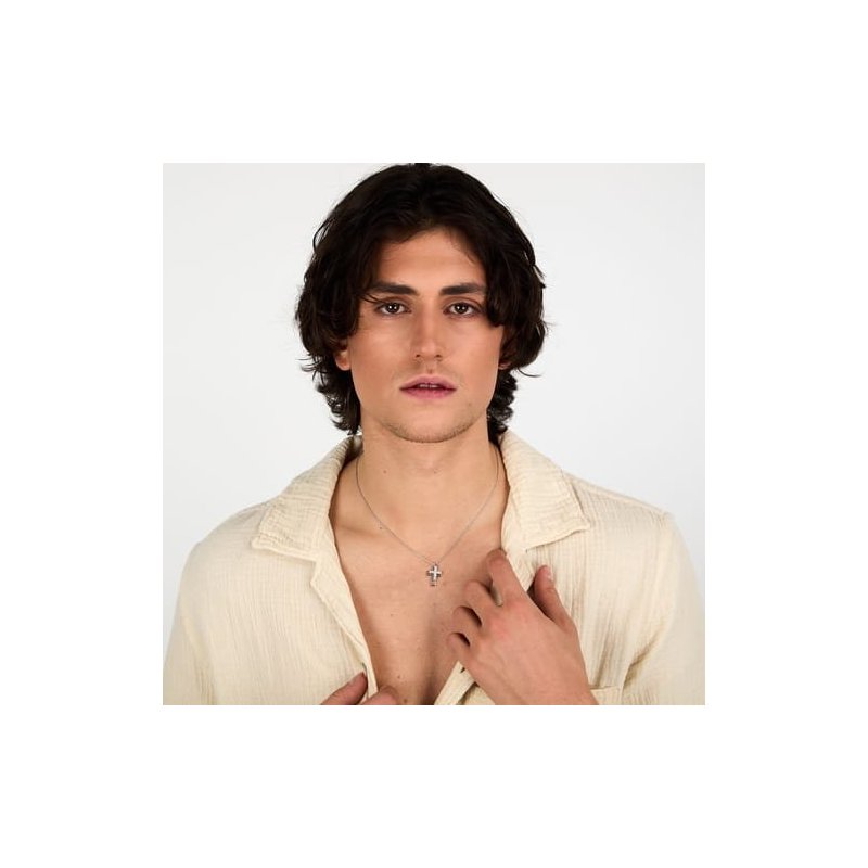 Morellato - Collana Tennis Uomo - Argento Zirconi