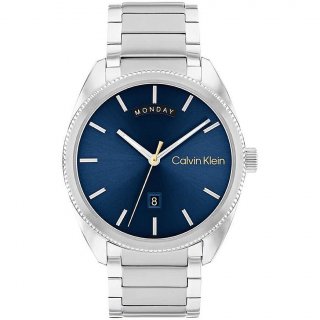 Calvin Klein - Orologio Uomo Progress - Acciaio Blu