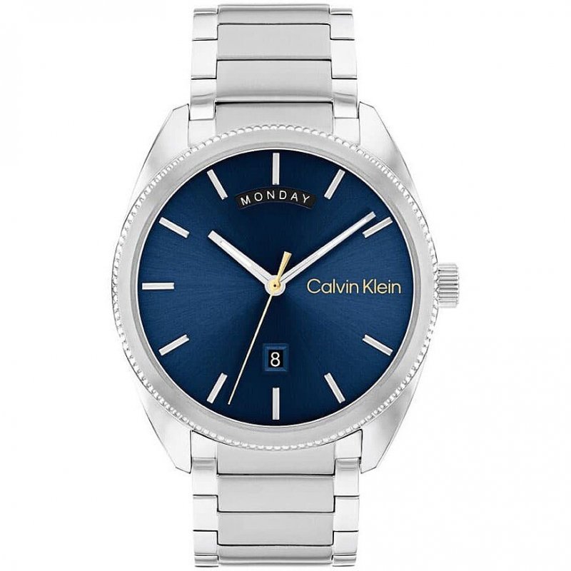 Calvin Klein - Orologio Uomo Progress - Acciaio Blu
