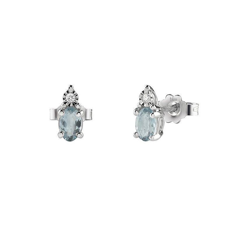 Bliss - Orecchini Bl Stephanie - Oro Bianco - Diamante