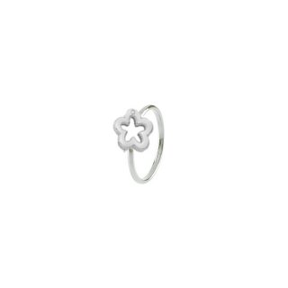 Bliss - Anello Diamante - Oro Bianco - Rotondo