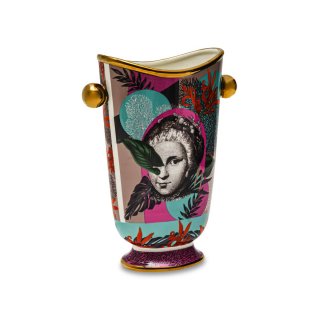 Henriette - Vaso Marie Antoinette - Porcellana - Multicolor