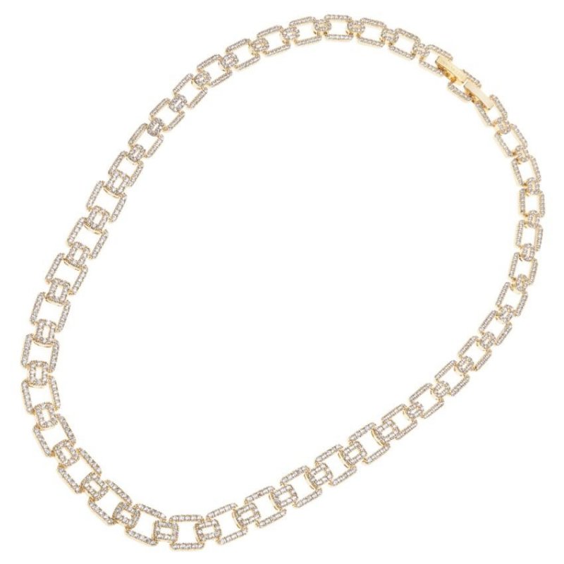 Ottaviani - Collana Placcata Oro - Zirconia