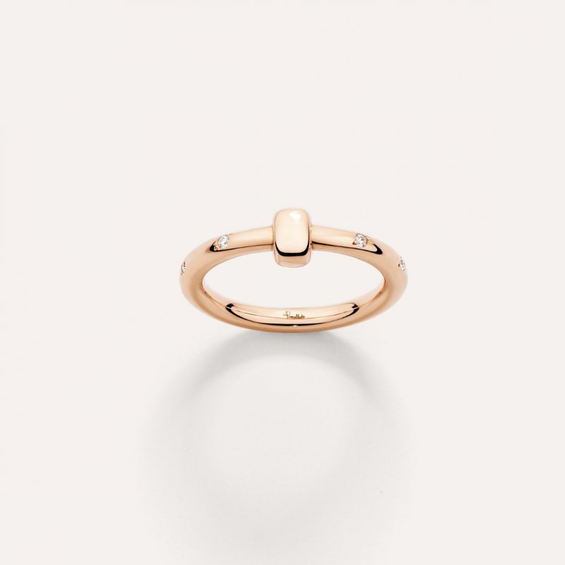 Pomellato - Anello Together - Oro Rosa - Diamante