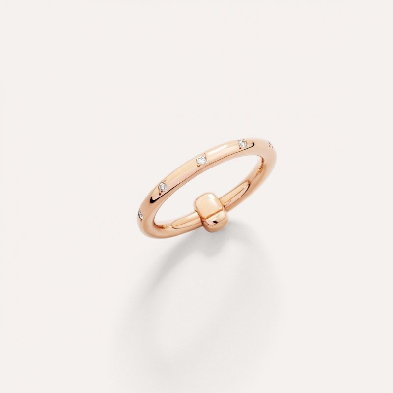 Pomellato - Anello Together - Oro Rosa - Diamante