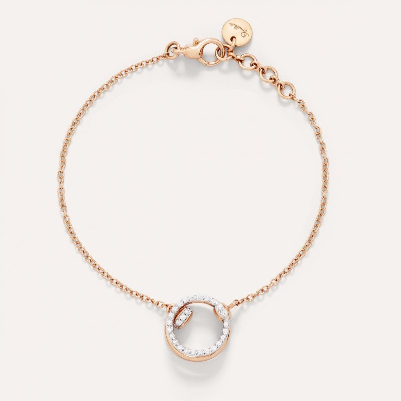 Pomellato - Bracciale Together - Oro Rosa - Diamante