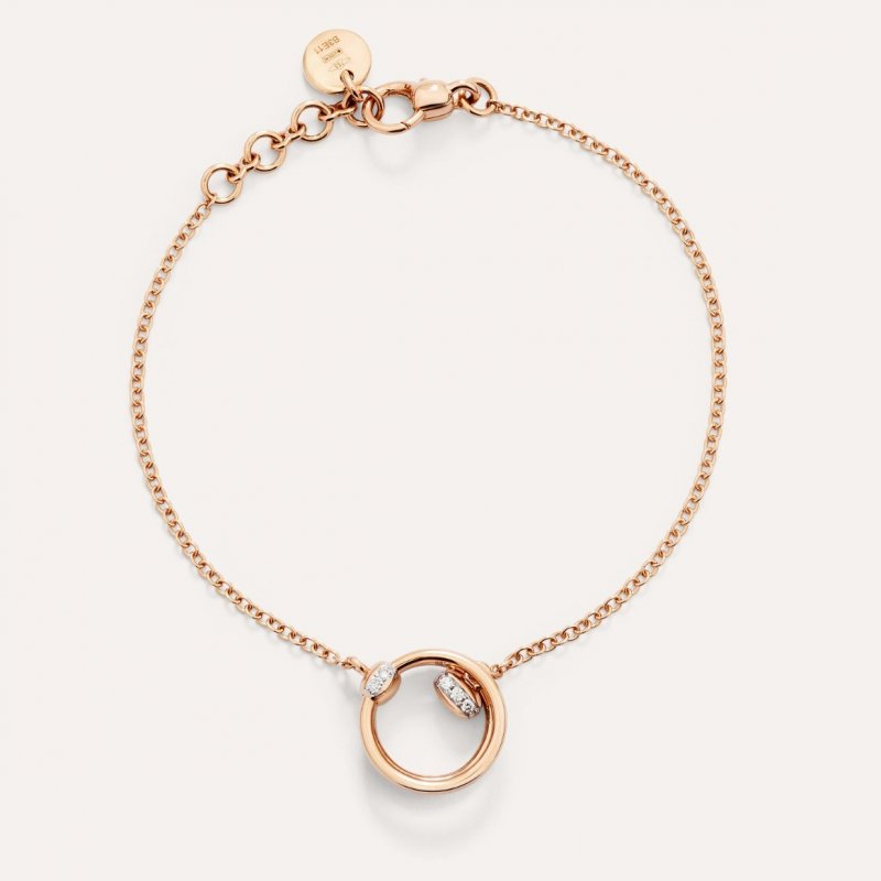 Pomellato - Bracciale Together - Oro Rosa - Diamante