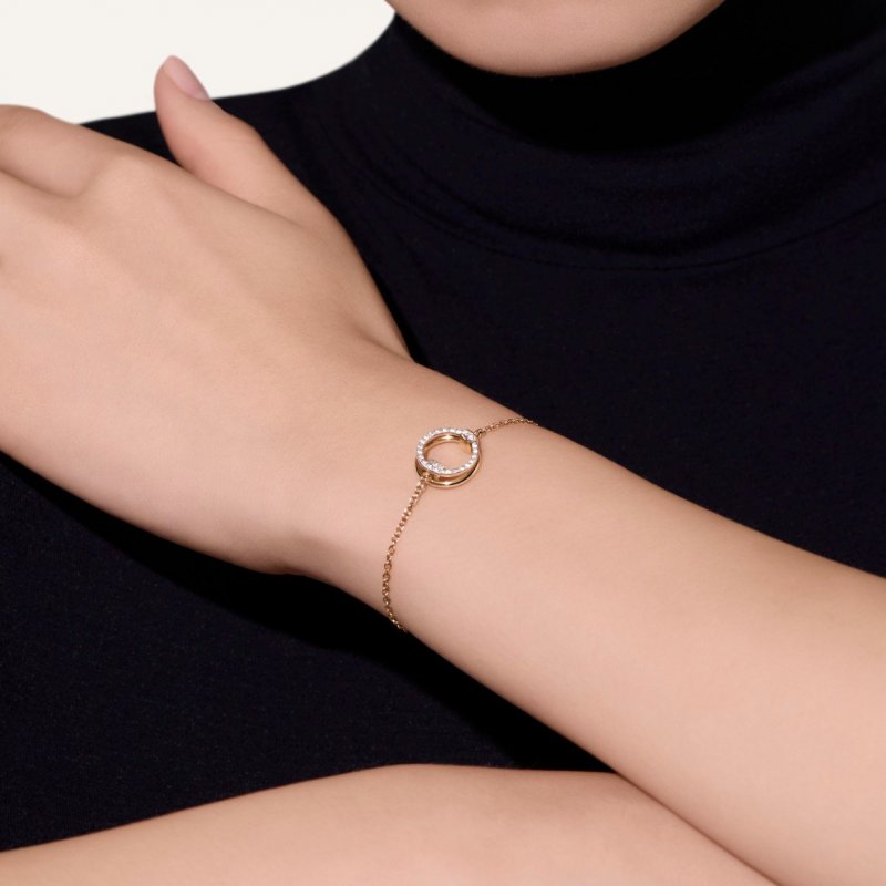 Pomellato - Bracciale Together - Oro Rosa - Diamante