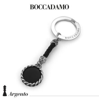Boccadamo - Portachiavi Corda - Agata Nera