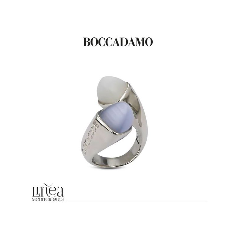 Boccadamo - Anello Caleida - Cristalli Madreperla