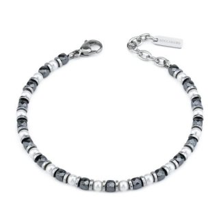 Boccadamo - Bracciale Abr685N - Uomo - Perline