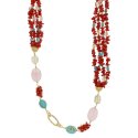 Nivy - Collana Sasha - Corallo Rosso - Argento