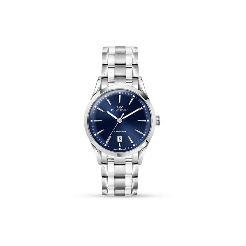 Philip Watch - Sunray Uomo - Acciaio - Silver