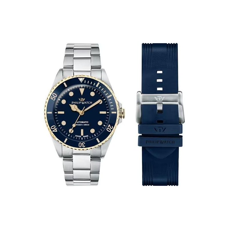 Philip Watch - Caribe Diving - Uomo - Acciaio