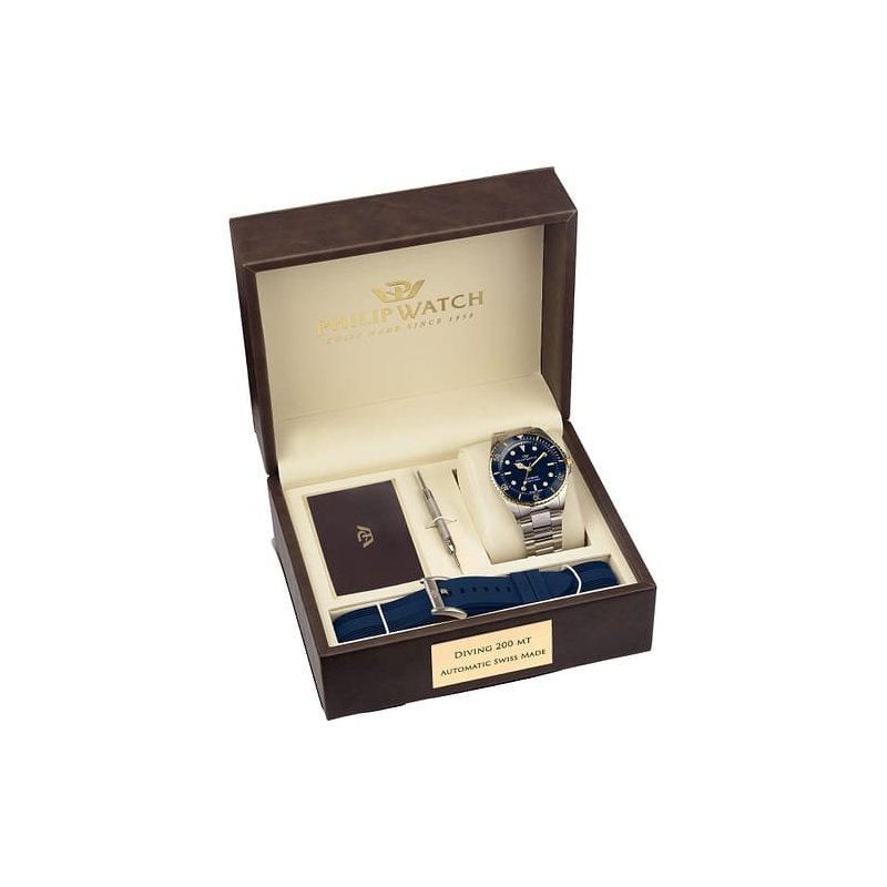 Philip Watch - Caribe Diving - Uomo - Acciaio