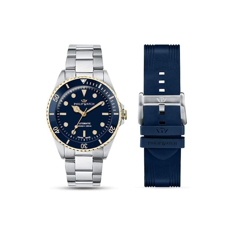 Philip Watch - Caribe Diving - Uomo - Acciaio