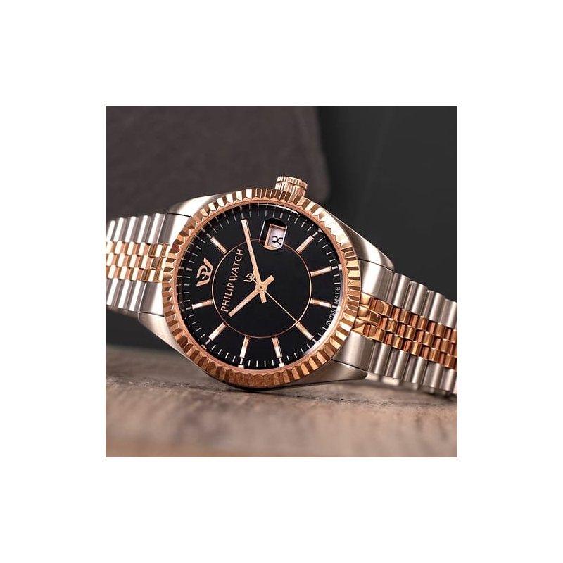 Philip Watch - Caribe R8253597085 - Uomo - Nero