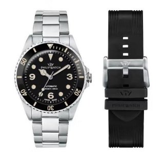 Philip Watch - Caribe Diving - Uomo - Acciaio