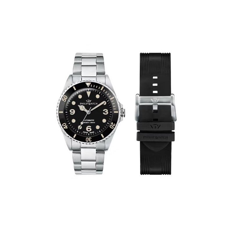Philip Watch - Caribe Diving - Uomo - Acciaio