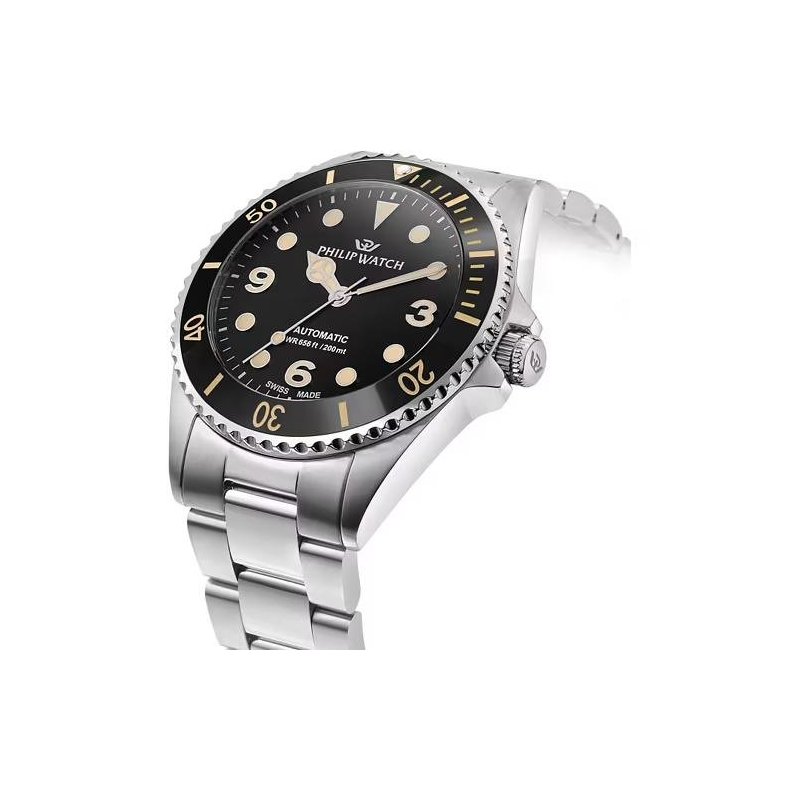 Philip Watch - Caribe Diving - Uomo - Acciaio
