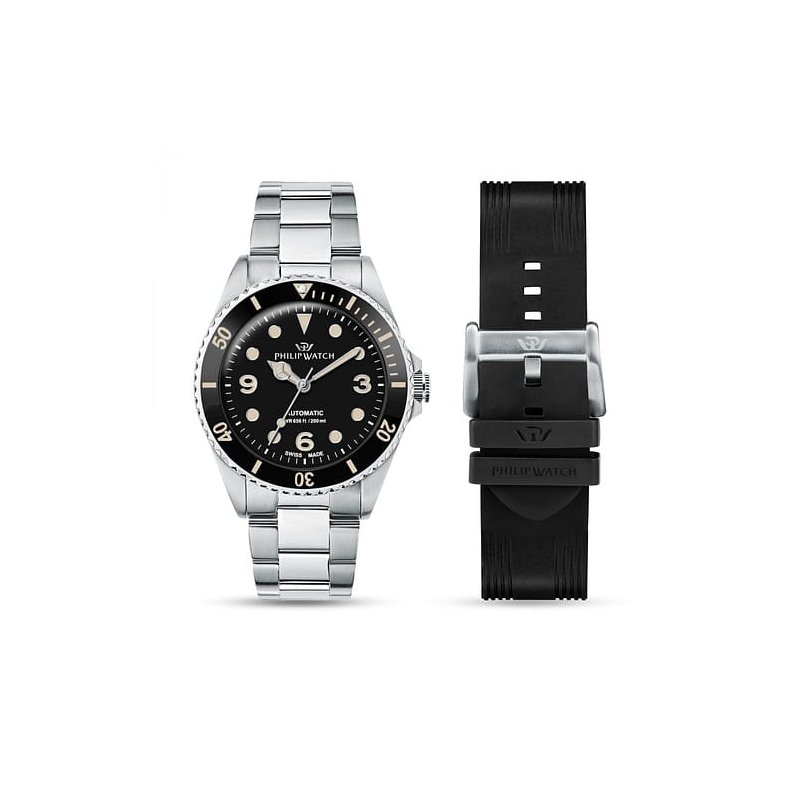 Philip Watch - Caribe Diving - Uomo - Acciaio